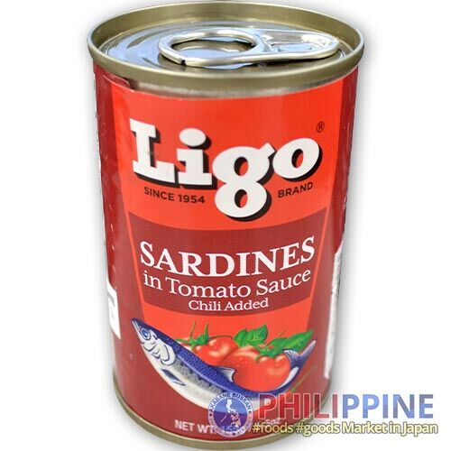 Ligo Sardines Red (Philippines) 155g - Image 2