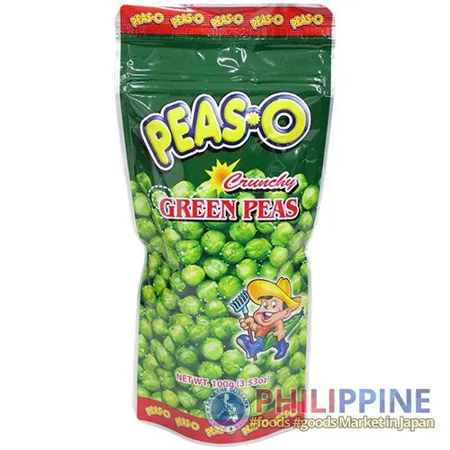 Peas-O Crunchy Green Peas 100g - Image 3