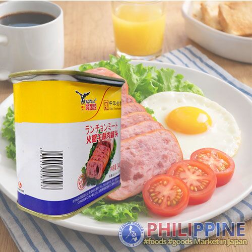 Eagle Coin Luncheon Meat Yellow w/ Ham 340g - Image 2