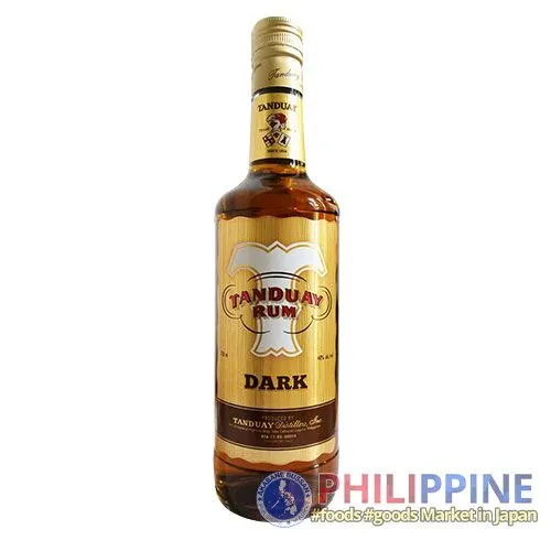 Tanduay Rum Dark 750ml - Image 2