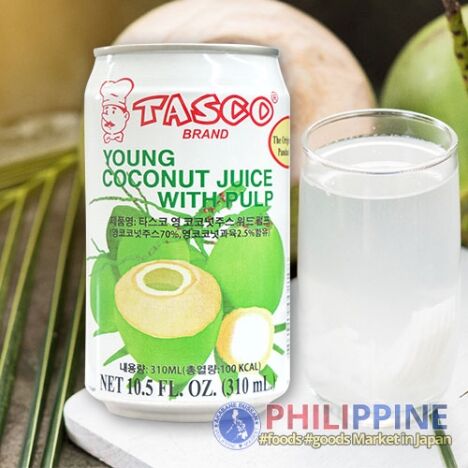 Tasco Young Coconut Juice With Pulp (S) 310ml
