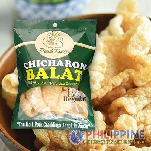 Pork King Chicharon Balat Regular 30g
