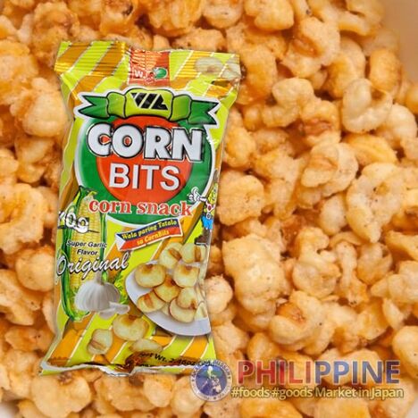 W.L. Foods Corn Bits Orig. Super Garlic 70g