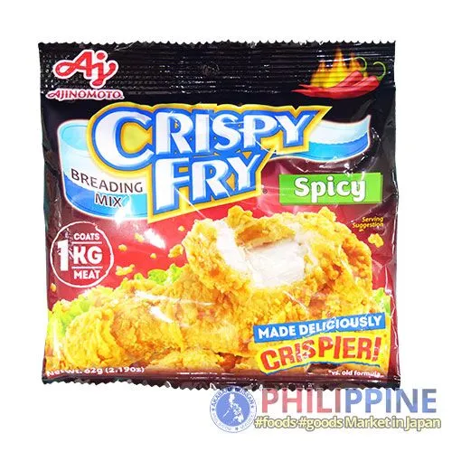 Ajinomoto Crispy Fry Breading Mix Spicy 62g - Image 3