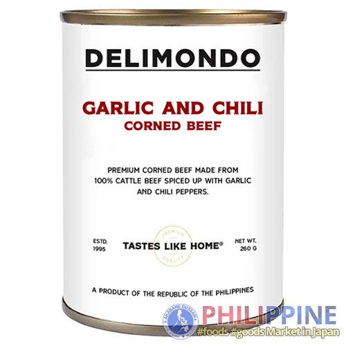 Delimondo Garlic Chili Corned Beef 260g - Image 2