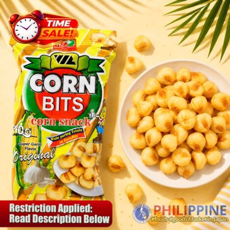 Time Sale Corn Bits Orig. Super Garlic 70g