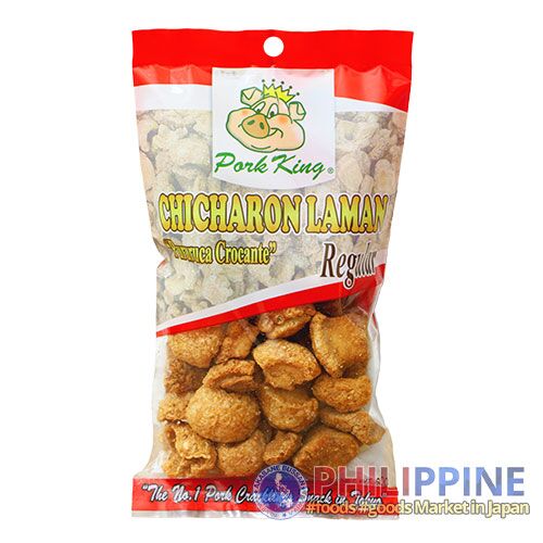 Pork King Chicharon Laman Regular 60g - Image 3