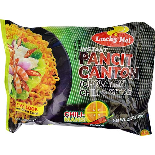 Lucky Me Instant Pancit Canton Chilimansi 60g Akabane Bussan