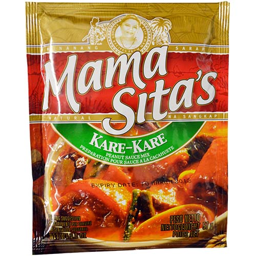 Mama Sitas Kare Kare Mix 57g Akabane Bussan