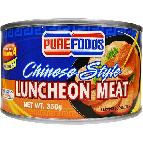 PUREFOODS LUNCHEON MEAT (ROUND) 350g Akabane Bussan