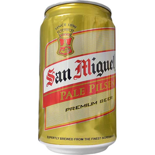 San Miguel Pale Pilsen Beer In Can 330ml Akabane Bussan 6120