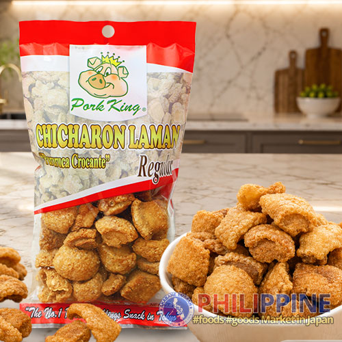 Pork King Chicharon Laman Regular 60g