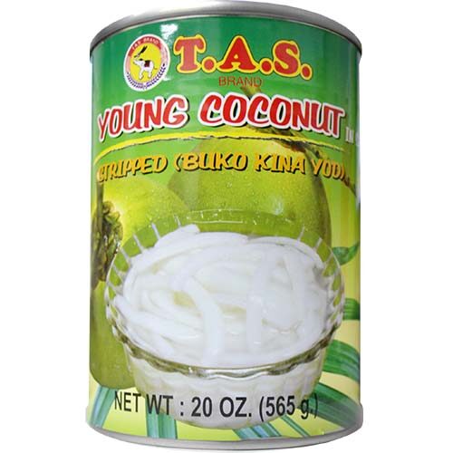 Tas Stripped Young Coconut Meat 565g