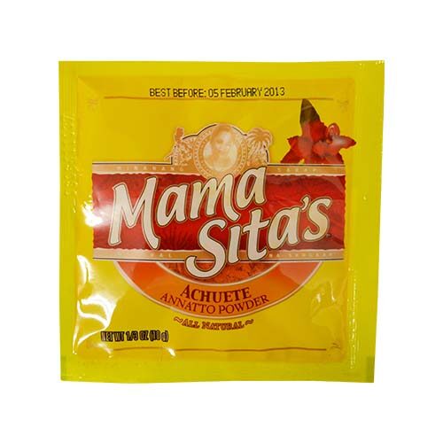 Mama Sita S Annatto Powder 10g Akabane Bussan