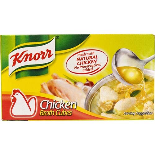 Knorr Chicken Broth Cubes (L) 60g Akabane Bussan