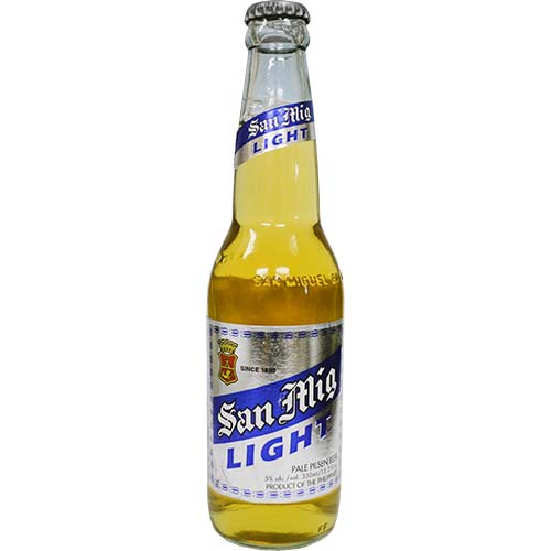 San Miguel Light Beer in Bottle 330ml