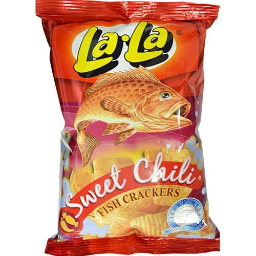 Lala Fish Crackers (Sweet & Chili) 50g
