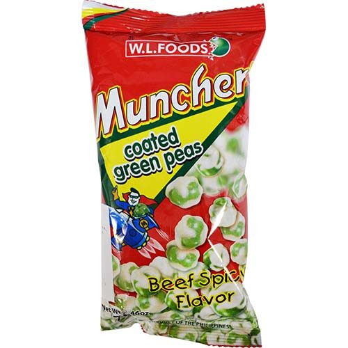 Muncher Green Peas (Beef Spicy) 70g
