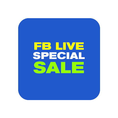Facebook Live Special Sale
