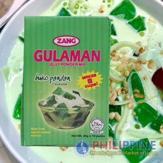 Zang Gulaman Buko Pandan 1box (24gX10packs)