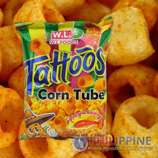 W.L. Foods Corn Tube Spicy Cheese 88g