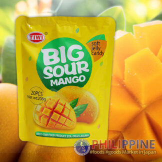 Tiwi Big Sour Mango Jelly Candy 208g