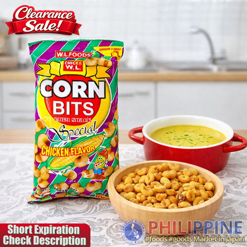 Clearance Sale! W.L. Foods Corn Bits Chicken 70g