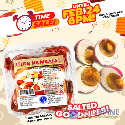Time Sale! Itlog na Maalat 4pcs