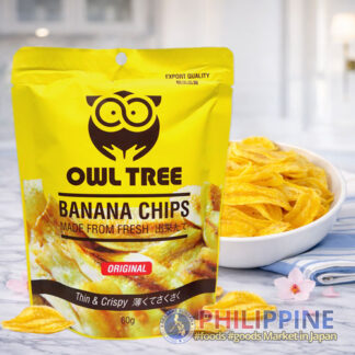 Owl Tree Banana Chips 60g