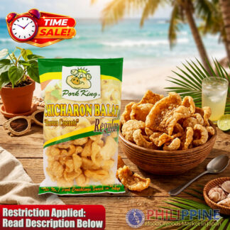 Time Sale! Pork King Chicharon Regular 60g